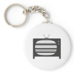 Retro TV Keychains