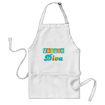 Retro Veggie Diva Apron