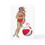 Retro Venus Greeting Card