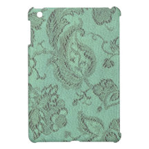 Retro Vintage Floral Sage iPad Mini Cases