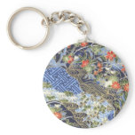 Retro Vintage Japanese Kimono Origami Chiyogami keychains