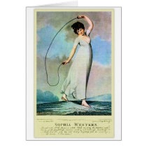 Retro Vintage Kitsch Pin Up Jump Roping Sophie W