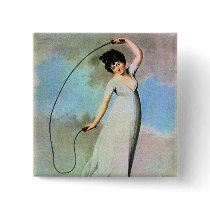 Retro Vintage Kitsch Pin Up Jump Roping Sophie W