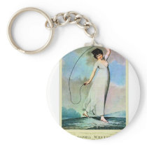 Retro Vintage Kitsch Pin Up Jump Roping Sophie W