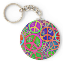 Retro Vintage Peace Heart