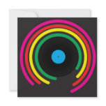 Retro Vinyl invitations