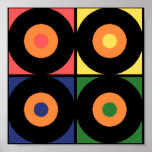 Retro Vinyl Pop Print