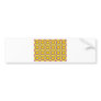 Retro Wallpaper Bumper Sticker