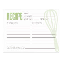 RETRO WHISK | RECIPE CARDS POST CARDS
