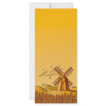 Retro Windmill rack cards