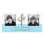 Retro Winter Holiday Photo Card