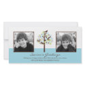 Retro Winter Holiday Photo Card photo cards