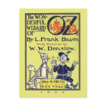 Retro Wizard of Oz Vintage Postcard