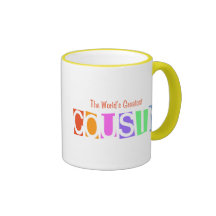 Retro World's Greatest Cousin Mug