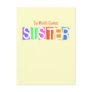Retro World's Greatest Sister Post Cards