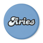 Retro Zodiac Aries magnets