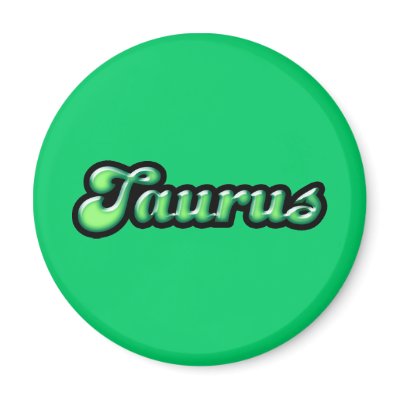 Retro Zodiac Taurus Refrigerator Magnet by trendyteeshirts