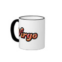 Retro Zodiac Virgo mugs