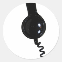RetroPhone040509 Round Sticker