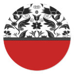 Return Address Label Round Stickers