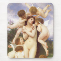 Return of Spring (Le Printemps) by Bouguereau Mousepad