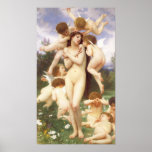 Return of Spring (Le Printemps) by Bouguereau