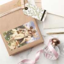 Return of Spring (Le Printemps) by Bouguereau Rectangle Stickers