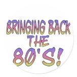 Return Of The 80's stickers