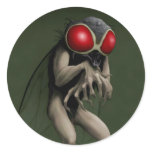 "Return of the Fly...take 2" Round Stickers