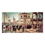 Return Of The Minister In The Home By Carpaccio photo cards