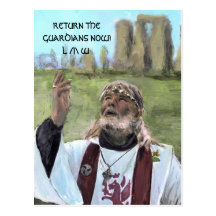 RETURN THE GUARDIANS NOW! L/|\W POST CARDS