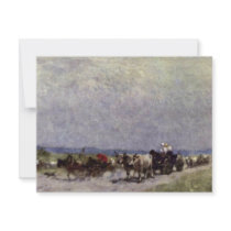 Returning Home From The Fair By Grigorescu Nicolae Invite