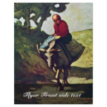 Returning Home From The Market,  By Daumier Honoré flyers