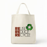 Reuse Reduce Recycle totebag