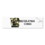 Revelation Union Bumper Sticker bumper stickers