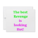 Revenge:  Looking Hot invitations