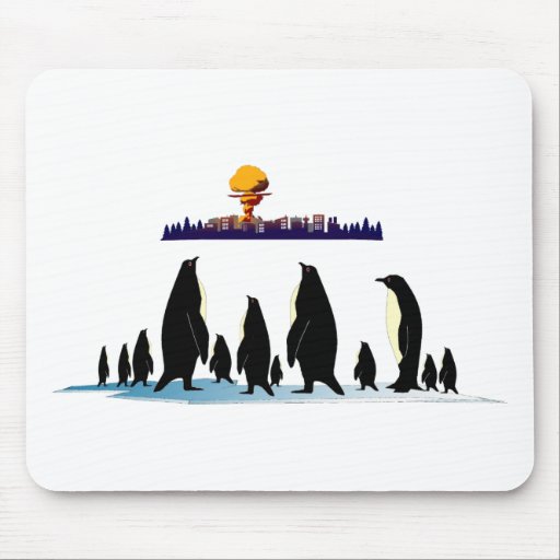 Revenge Of The Penguins. Mousepad