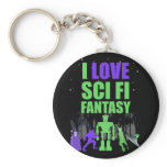 Revenge on May 6th - I love sci fi fantasy key keychains