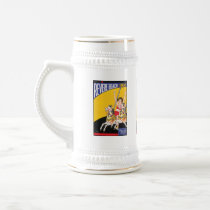 Revere Beach Sunday Boston Maine Railraod Mugs