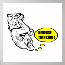 Reverse thinking print