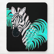 Reverse Zebra - Inverted Mouse Pad