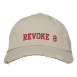 REVOKE 8 embroidered hats