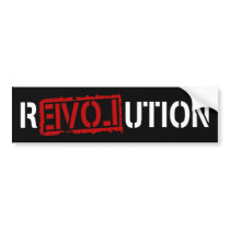 Revolution Bumper Stickers