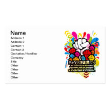 REVOLUTION BUSINESS CARD TEMPLATE