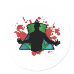 Revolutionary Fight Wear logo stickers