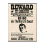 Reward Poster BOB FORD Postcards