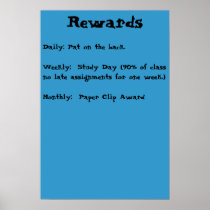 Rewards Posters