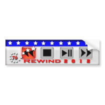 Rewind 2012 bumper stickers