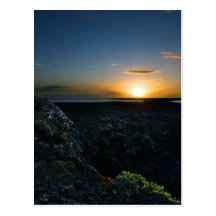 Reykjanes Sunset #2 Post Cards