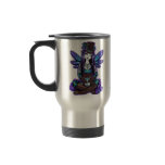 "Rhapsody" Gothic Absinthe Fairy Art Travel Mug